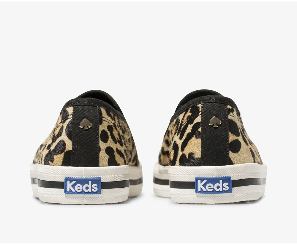 Slip Ons Keds Mujer Leopardo - Kate Spade New York Calf Hair Slip On - 2496-SCETW